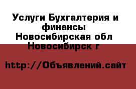 Услуги Бухгалтерия и финансы. Новосибирская обл.,Новосибирск г.